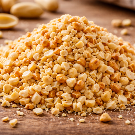 Diced peanuts exporter India – chopped peanuts 2–5mm for bakery, confectionery and toppings