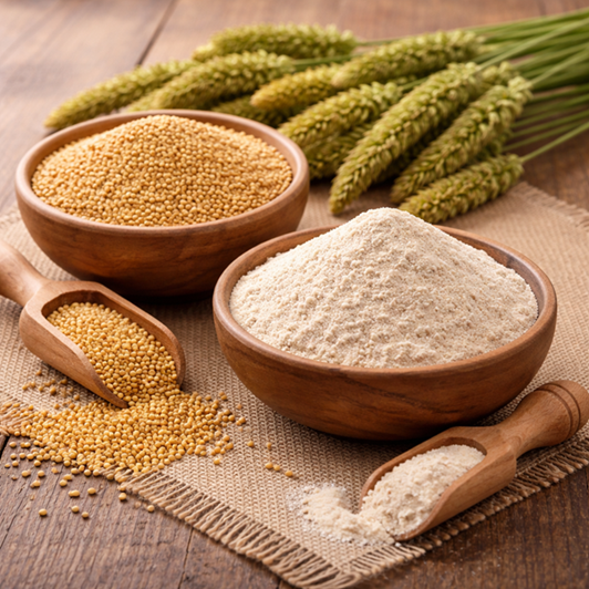 Foxtail millet and flour supplier India – premium millet for wholesale export