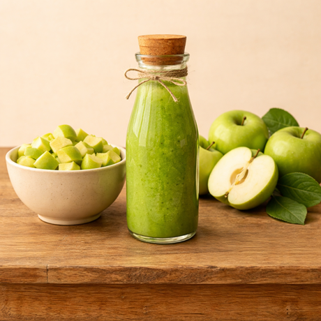 Frozen green apple slices exporter India – IQF apple for bulk food supply