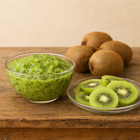 Frozen kiwi slices exporter India – IQF kiwi fruit for bulk supply