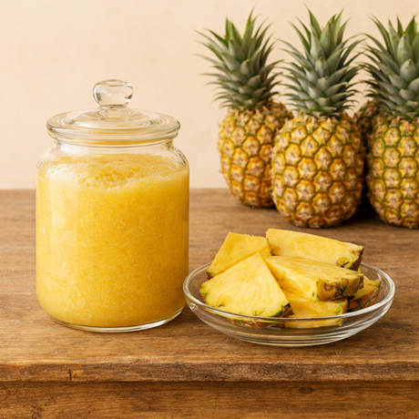 Frozen pineapple cubes exporter India – IQF pineapple for food industry