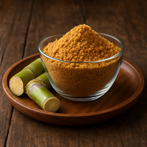 Export Quality jaggery Powder packed in food grade HDPE bags / drums for international markets.