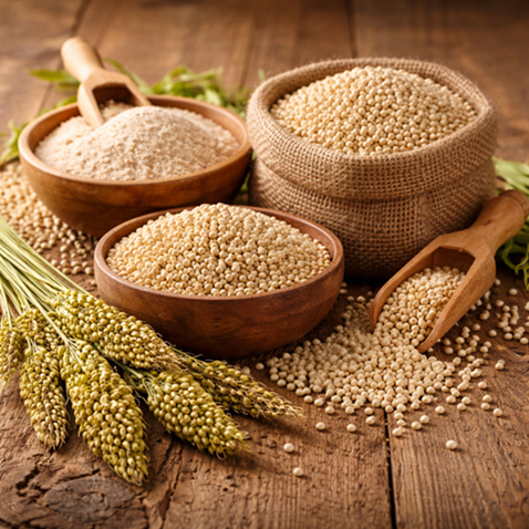 Jowar sorghum exporter India – gluten free grain for bulk food industry
