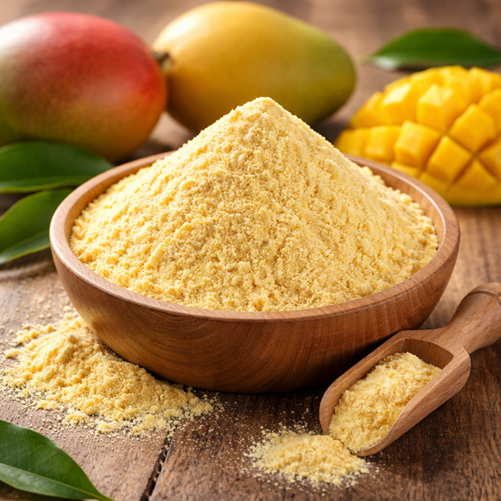 Mango powder exporter India – premium tropical fruit powder for beverages and desserts