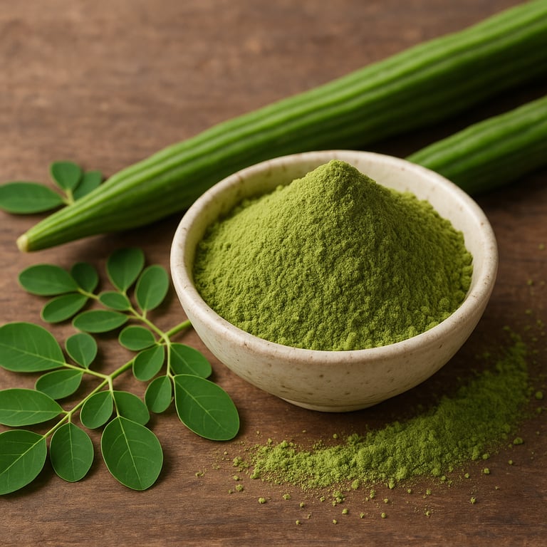 Export quality moringa powder for international markets