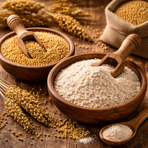 Proso millet and flour exporter India – versatile grain for wholesale supply