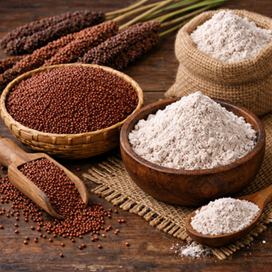 Ragi millet and flour supplier India – calcium rich grain for export market