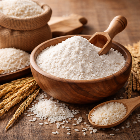 Rice flour supplier India – fine gluten free flour for food manufacturing