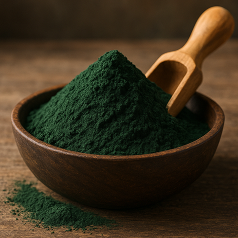 Export grade spirulina powder packed in food grade hdpe bags / drums for international market