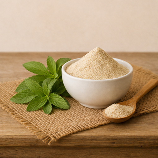 Export grade stevia powder packed in food grade HDPE bags / drums for international market