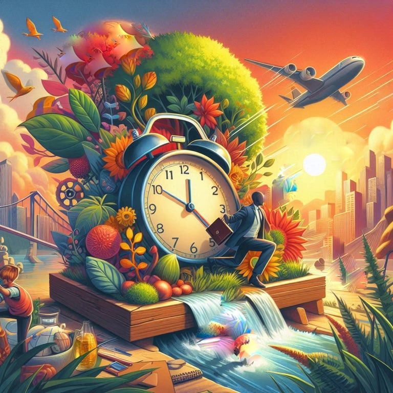 Time plays an important role in the life of human beings