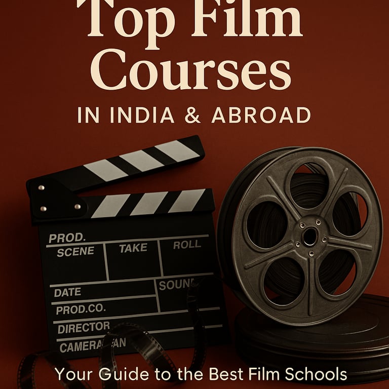 Top Film courses in India & Abroad