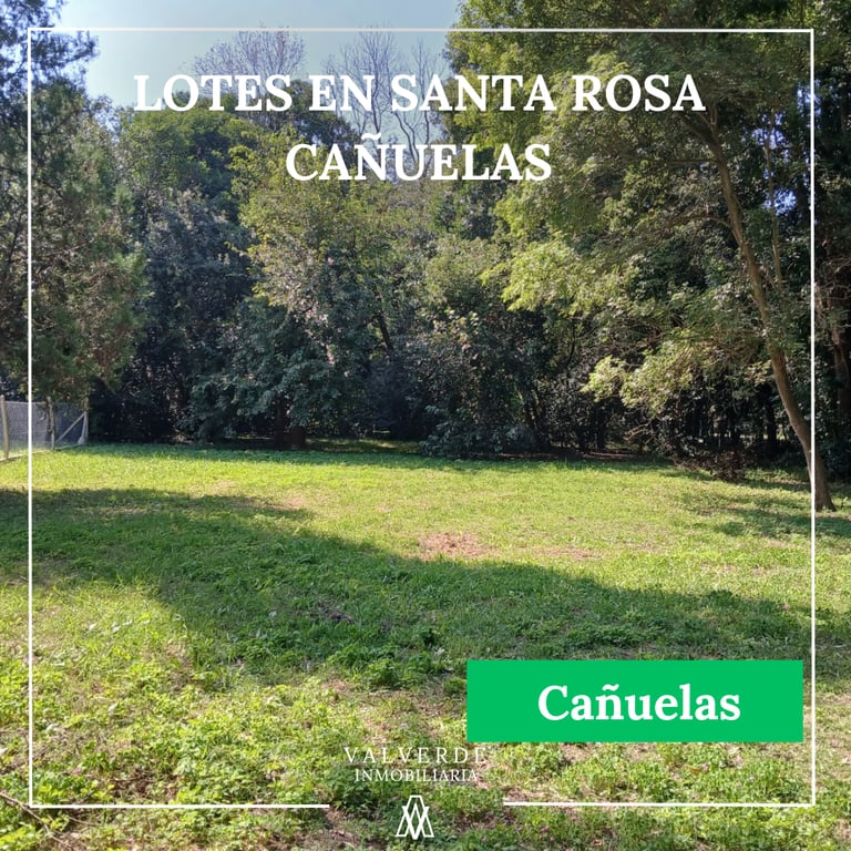 lote en santa rosa cañuelas