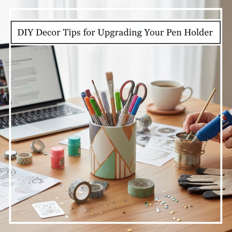 DIY Decor Tips for Upgrading Your Pen Holder (2025 Guide)