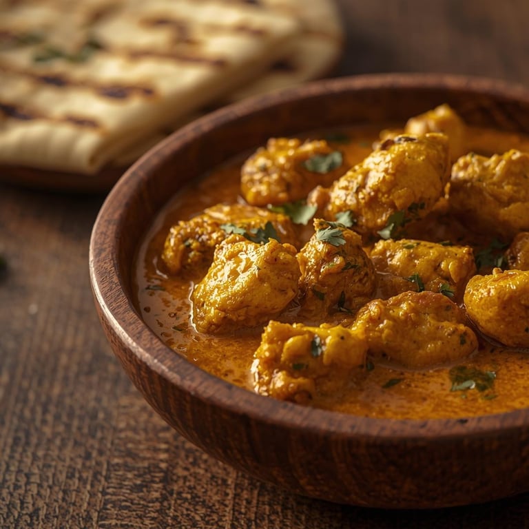 Boneless Curried Chicken Breast