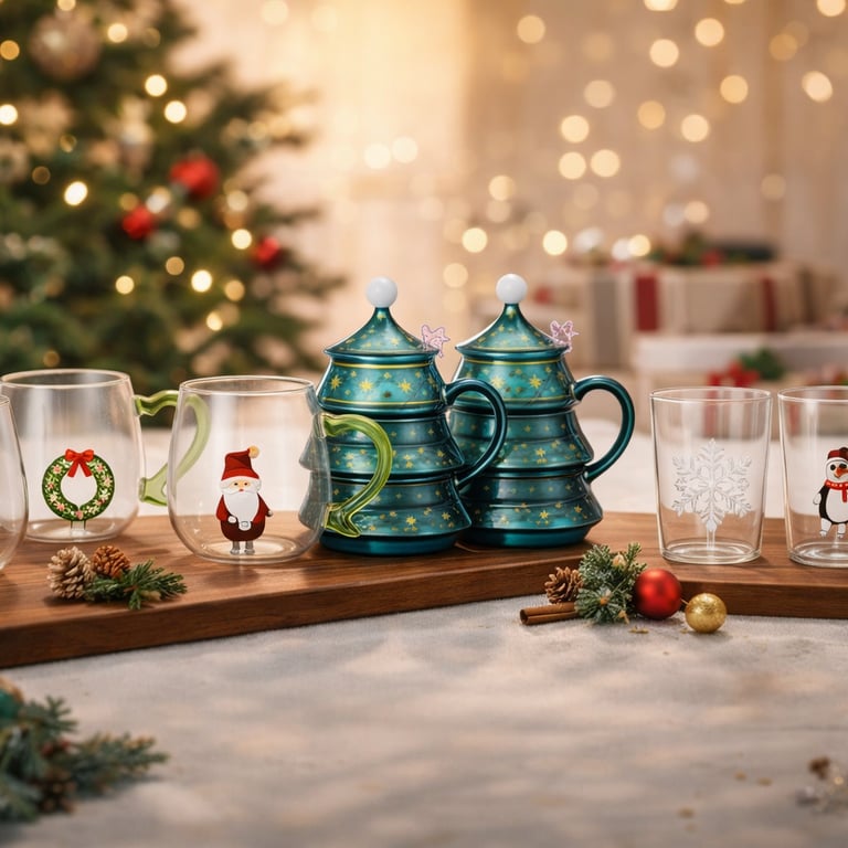 Christmas Glassware Wholesale in China