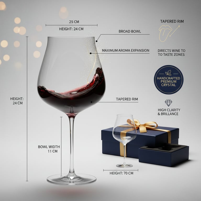 Burgundy Wine Glasses wholesale in China