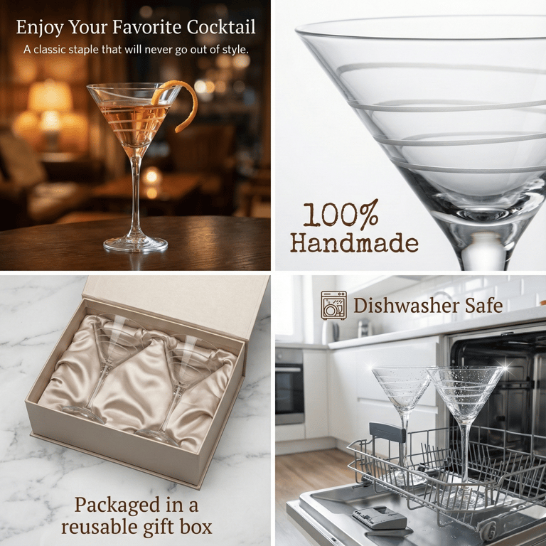 Martini Glass Manufacturer in China | Premium Crystal Glassware Wholesale