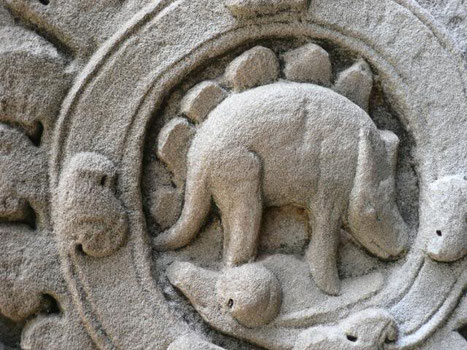 Estegosaurio de Ta Prohm