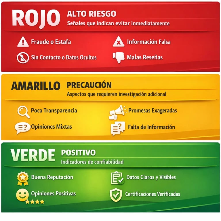 señales alerta consultores digitales no confiables