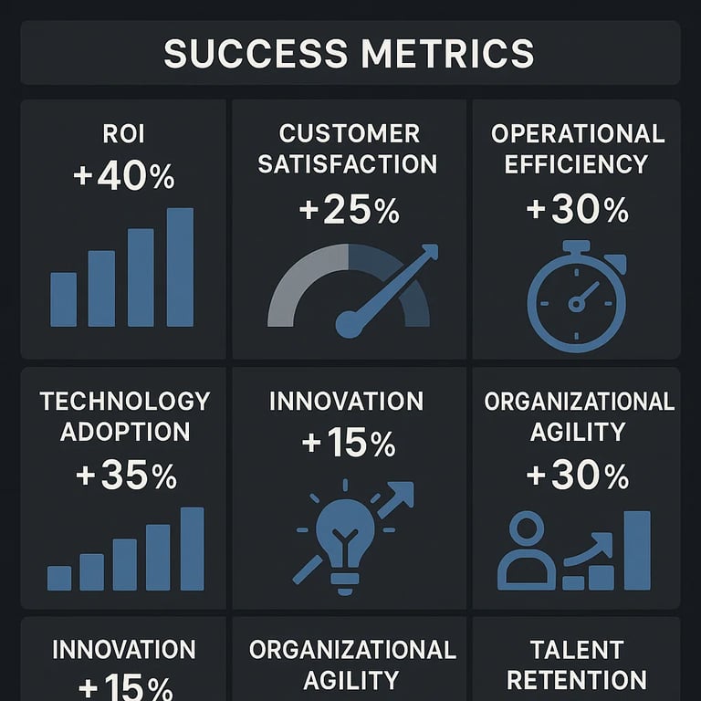 metricas exito transformacion digital consultorias resultados