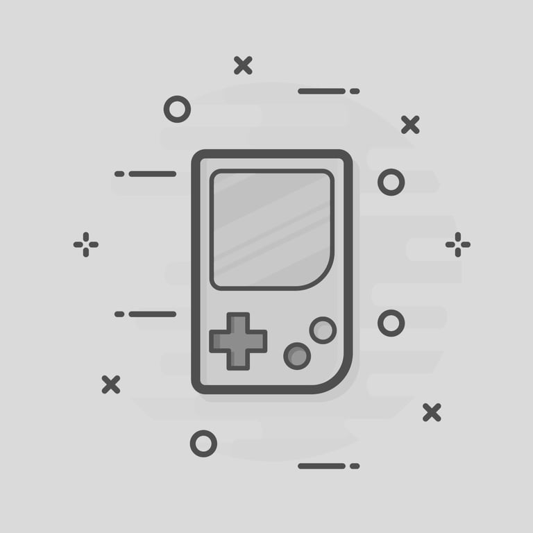 a handheld game console