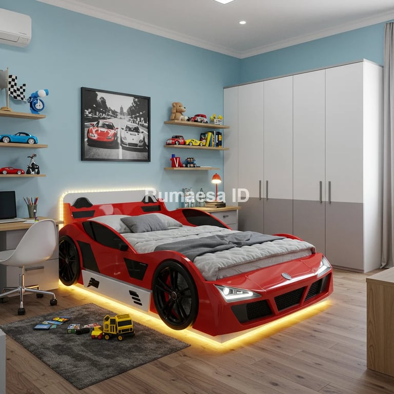 Desain kamar anak laki-laki