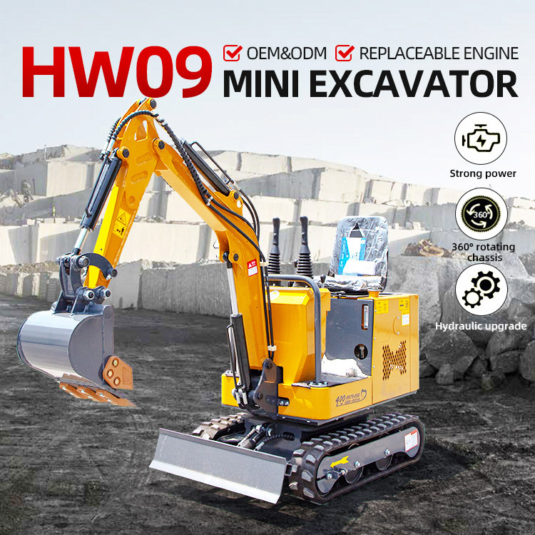 a construction vehicle with a hydraulic hydraulic excavator