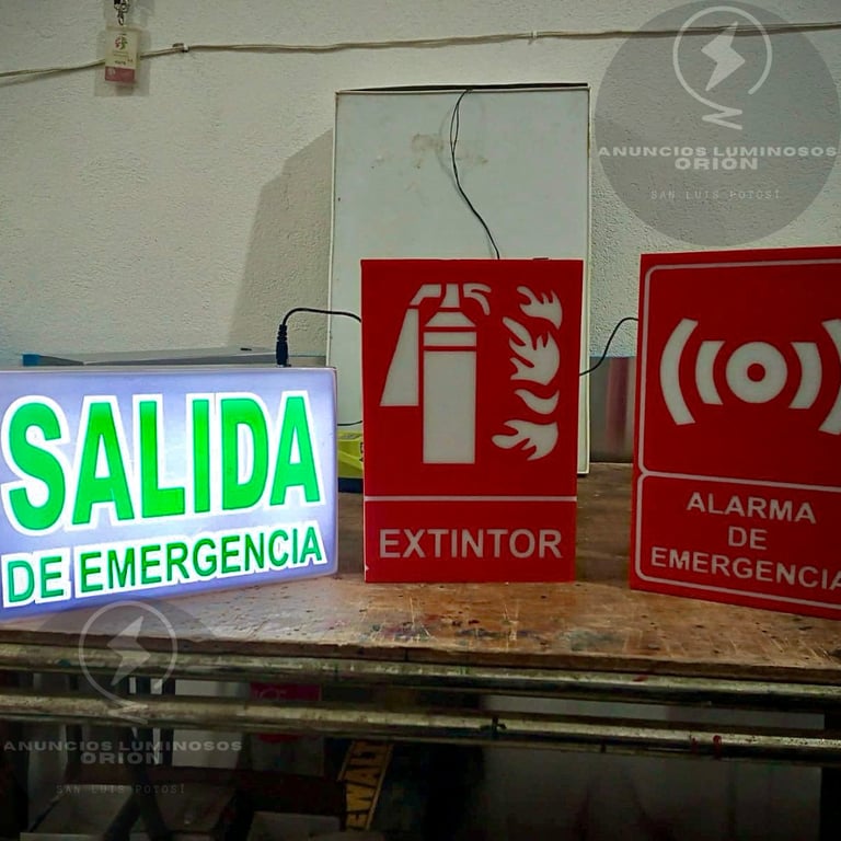 Caja de Luz para Señalética en SLP