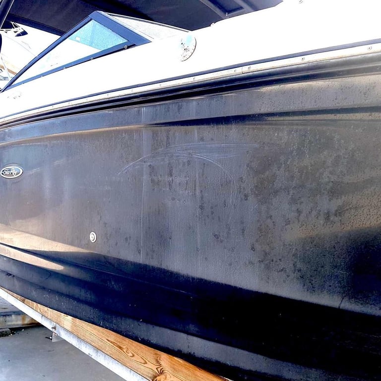 Boat hull cleaning and restoration Sarasota, Florida