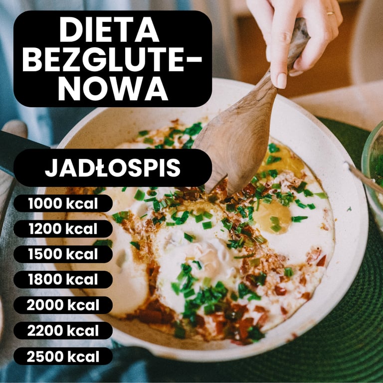 Dieta bezglutenowa jadłospis