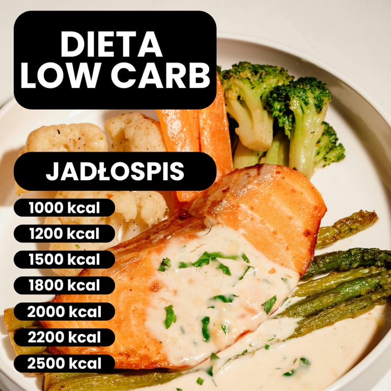 Dieta Low Carb jadłospis