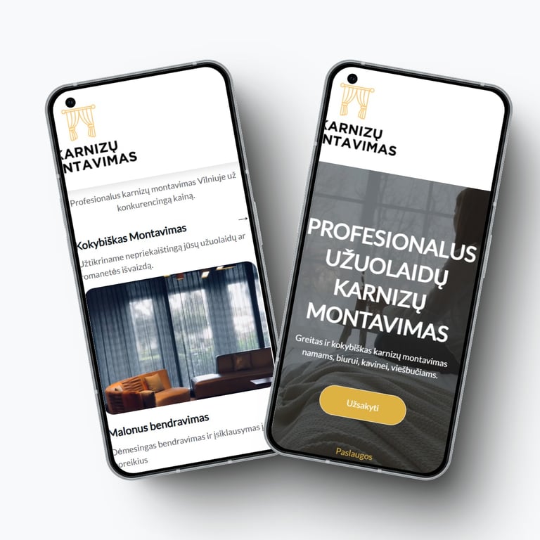 karnizumontavimas.lt web plus