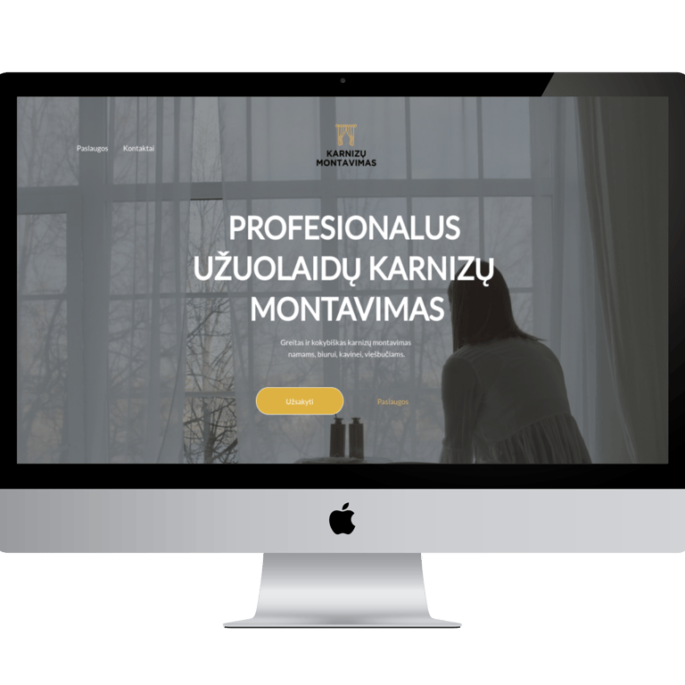karnizumontavimas.lt web plus