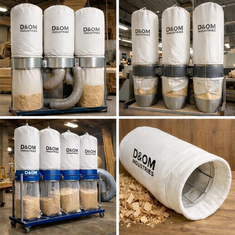 filter vreće D&om industries drvna industrija filter usisavaci