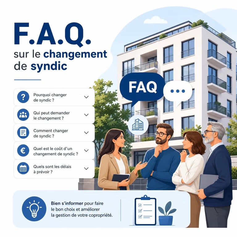 tout savoir sur le changement de syndic