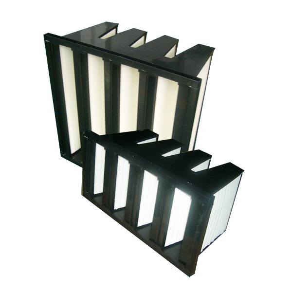 V-образни филтри за ОВК системи климатици чилъри