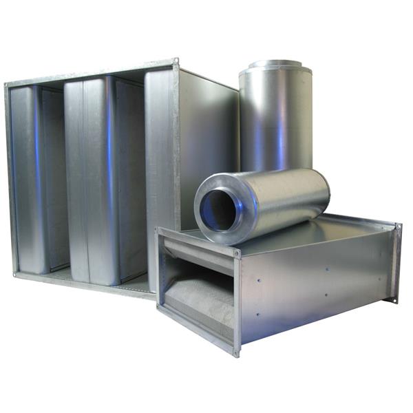 шумозаглушители за вентилационни системи ОВК климатици чилъри