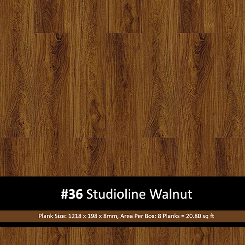 Studioline Walnut Laminate Flooring