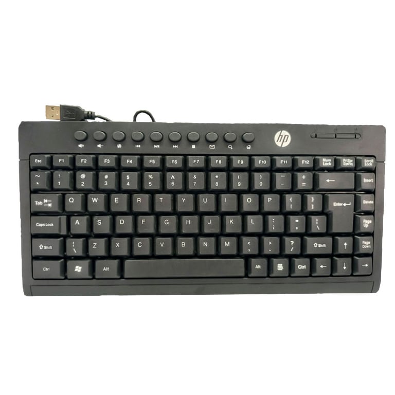 HP Mini Multimedia Keyboard Compact & Stylish Mini Multimedia Keyboard-best for laptop users 
