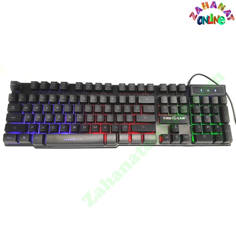 RGB Gaming Keyboard-Color Lighting-Mechanical Keyboard zahanatonline.com