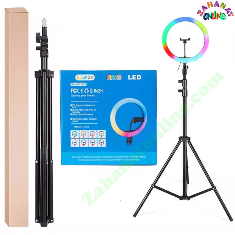 14 inch RGB LED Ring Light with Tripod Stand High Quality
