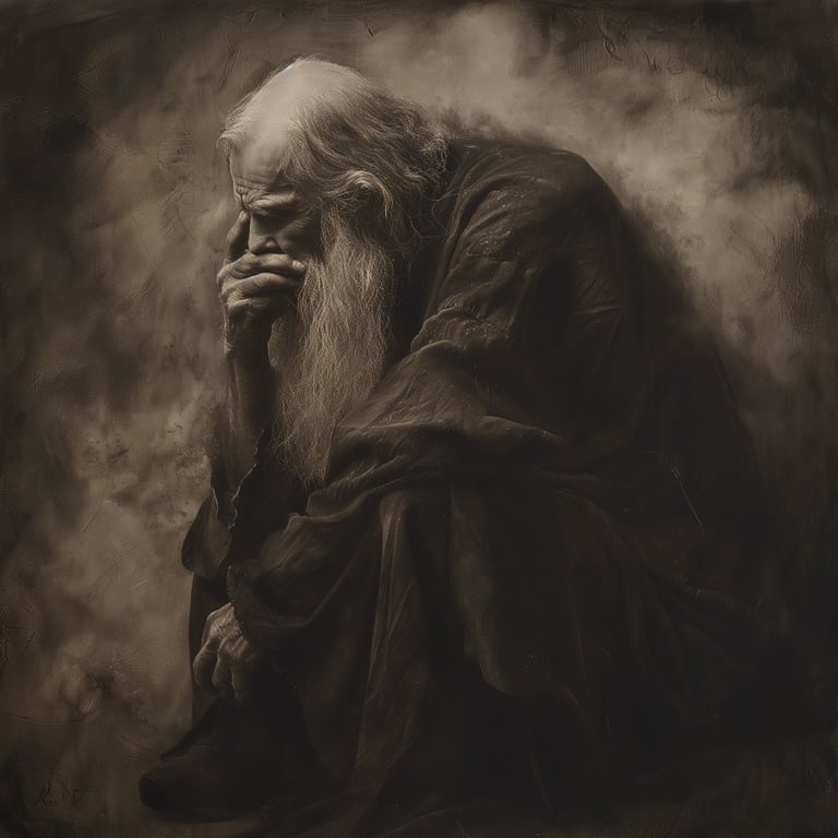 Simeon, wise beyond his years, created by Peter Pickering
