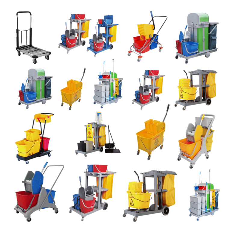 a variety of cleaning products including cleaning products