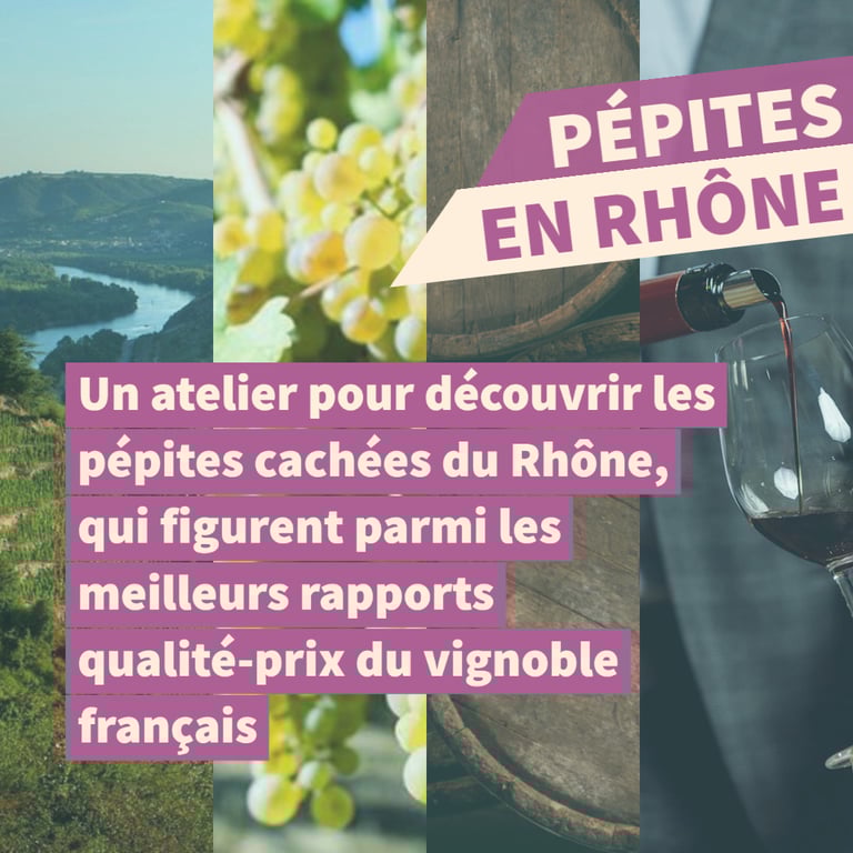 pépites vins rhone cours oenologie dégustation lyon on veille au grain