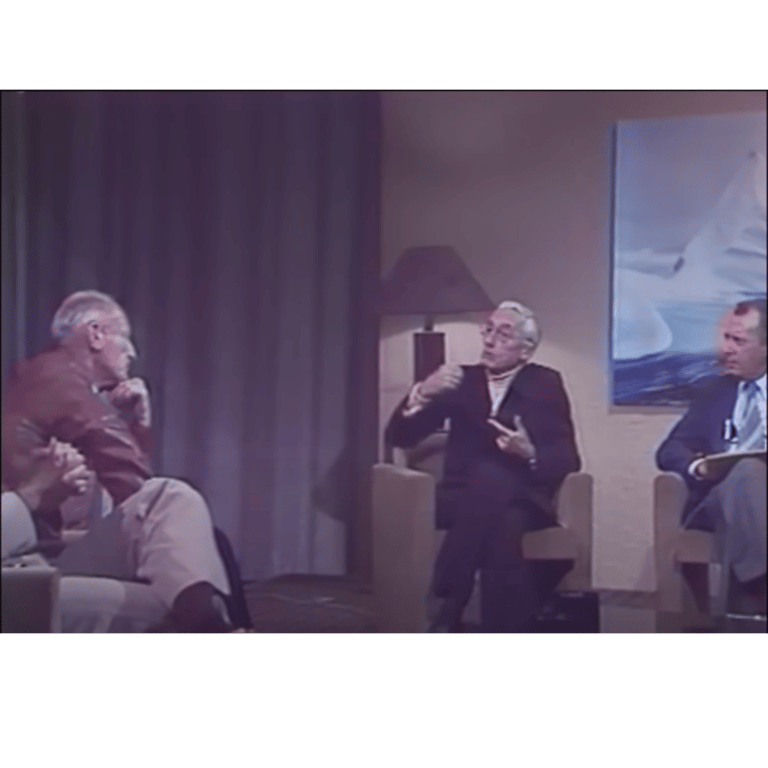 Haroun Tazzief face au commandant Cousteau 1979