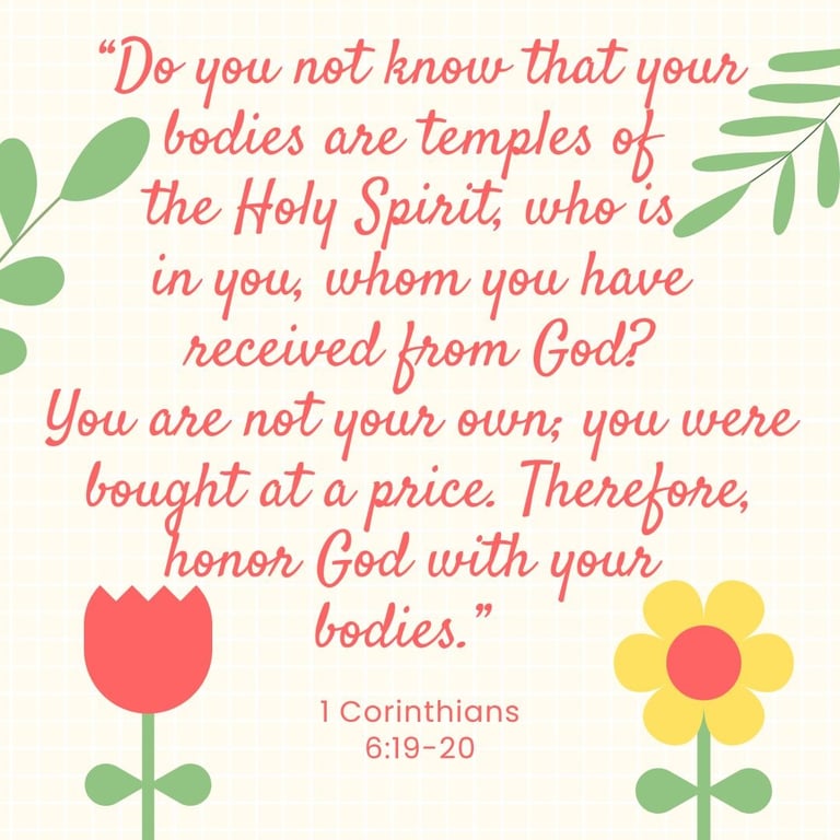 a Bible verse about health