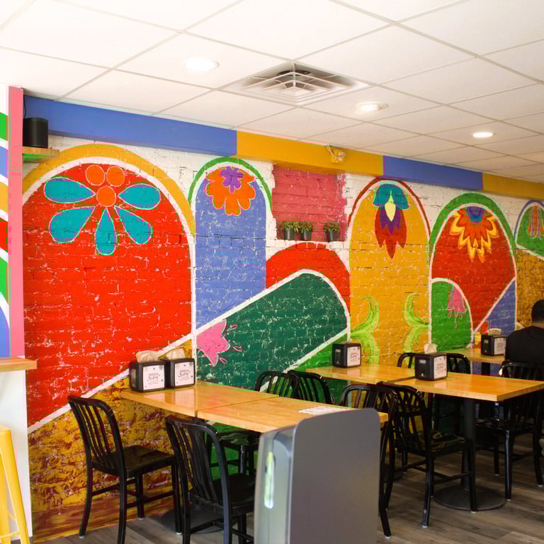 Bespoke Mural for a restaurant in Somerville, NJ