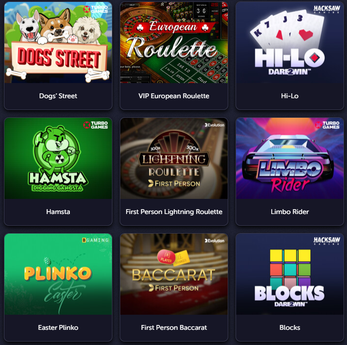 Разнообразие карточных игр в казино vavada