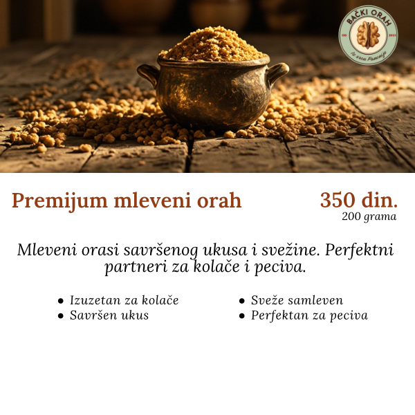 Premijum mleven orah